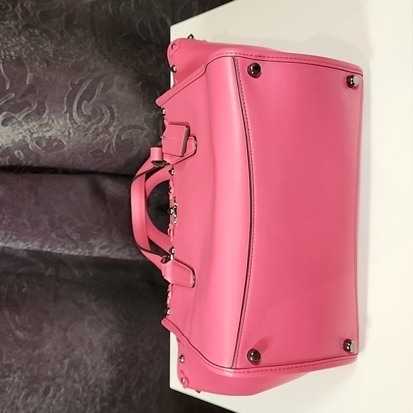 NWT Coach Mini Crosby Carryall With Floral Rivets Detail #F37707 - Picture 16 of 17